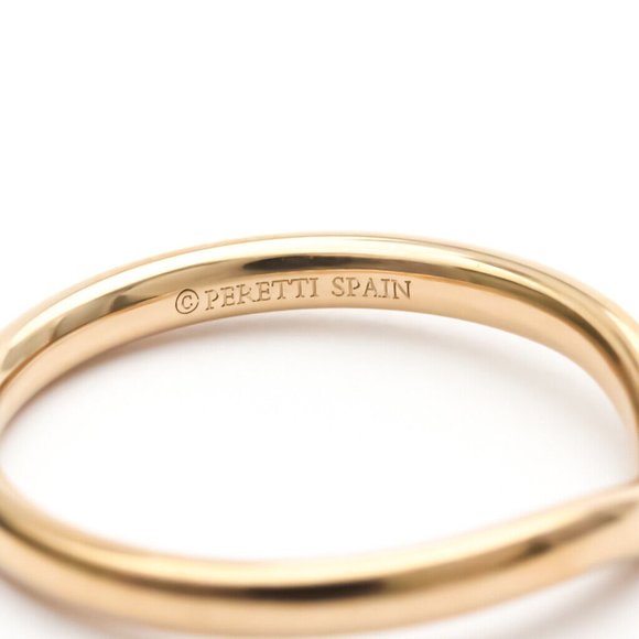 Elegant Rose Gold Ring with Diamonds - Picture 5 of 9